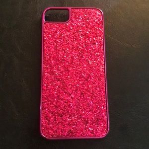 Pink sparkle iPhone 7/8 phone case